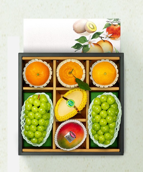 [노블 에디션] 혼합과일 선물세트 골든 하모니 3kg내외 [7입]